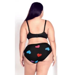 Women's Plus Size Modern Print 3 Pack Brief - Multi | AVENUE