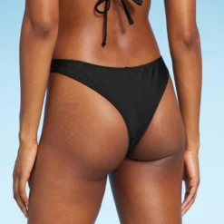 Women's Low-Rise High Leg Ultra Cheeky Bikini Bottom - Wild Fable™