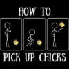 Junior's Design By Humans How To Pick Up Chicks By Woodsgoods T-Shirt