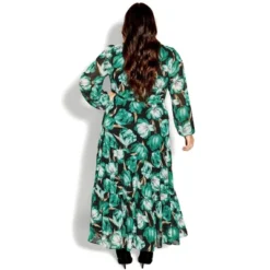 Women's Plus Size Isobel Maxi Dress - Black | CITY CHIC