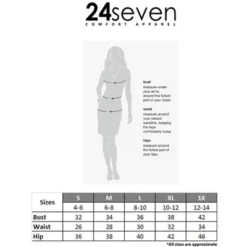 24seven Comfort Apparel Womens Classic Long Sleeve Flared Mini Dress