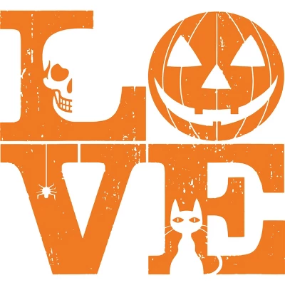 Women's Design By Humans Halloween Love Night Creepy Cute Fun By RedBirdLS Racerback Tank Top