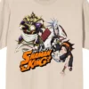 Shaman King Main Characters Crew Neck Short Sleeve Women's Natural T-shirt