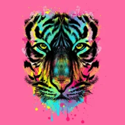 Women's Design By Humans Hunting For Colors By Clingcling Racerback Tank Top