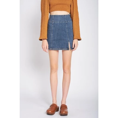 EMORY PARK Women's Jean Skirts Mini - Image 4