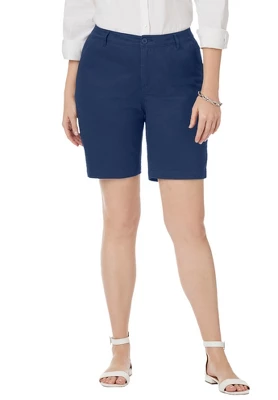 Jessica London Women’s Plus Size Chino Short - Image 3